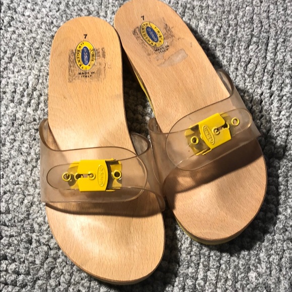 vintage dr scholls sandals